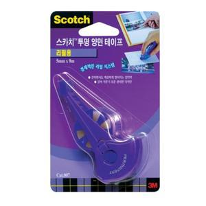 3M 한손으로쓰는 양면테이프 리필 4X8mm 10개입  DP-207