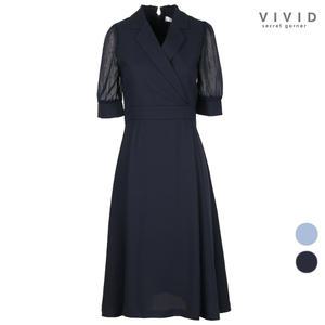 [VIVID SG] 러블리 쉬폰소매 원피스 VS126045