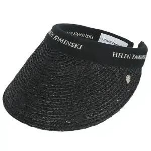 헬렌카민스키 여성 비앙카 바이저햇 챠콜블랙로고 HAT50265 CHARCOALBLACKLOGO