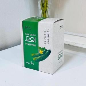 [BZJKUN8Q_4B]오이 NEW 비누100gx4입