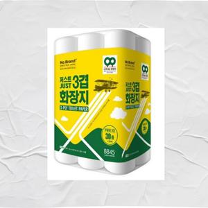 노브랜드 저스트 화장지 3겹 화장지 30롤
