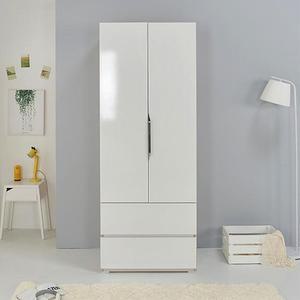 [JHL205RT_51AN]D44 도어 옷장 2단서랍형