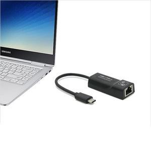 ID282 데스크탑 노트북/RJ45 기가 랜 1포트 C타입 컨버터 이더넷 케이블
