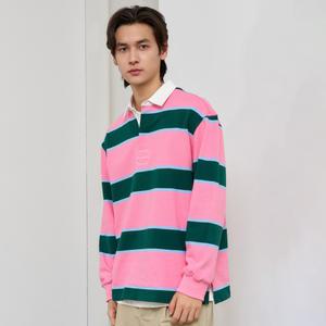 UNISEX 클래식 럭비 티셔츠 [PINK] / SBE1U01008-MAN