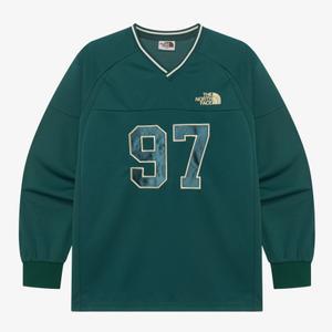 노스페이스 화이트라벨 남여공용 맨투맨 긴팔티셔츠 25SS TNF 크루 긴팔티 NM5MR05L GRE