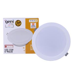 LED등기구 매입형 15W 4000K GML-DL15IGFA JU11257-20004