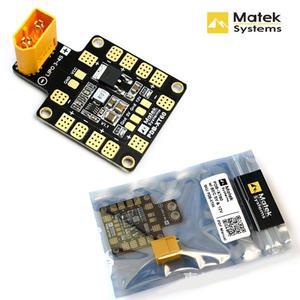 30.530.5mm MATEK XT60 전원 허브 PDB 배전반(F3 F4 CC3D 비행 제어 FPV 레이싱 드론용 BEC 5V/12V 포함)