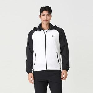 [엘르골프]남성 소매 배색 바람막이 점퍼 6J31352_P388903850