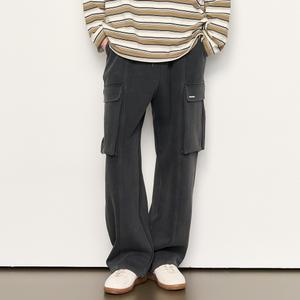 MAN 피그먼트 카고 팬츠 [CHARCOAL] / SBE1M11004