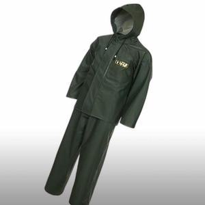상하의 해상트렌작업용 AJ-1007 M-5 국방색 도롱이우의