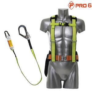 [JH128RT3_52CE]상체식 안전벨트(웨빙) 형광 PRO6 TA-013-1