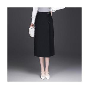 여자 데일리 가을 치마 언밸런스 일자 캐주얼 정장 힙업 스커트 미디 SPO마켓3