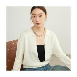 여자 브이넥티 레이어드 깊은 브이넥 풀오버 가을 스몰 오버핏 BE3