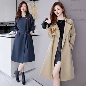 여자 트렌치코트 봄가을 트렌치 하프 dom3