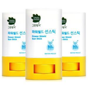 그린핑거 파워쉴드 선스틱 14g 3개