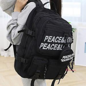 푸카백팩 남자 여성 데일리 여자 학생 기본 남성 주니어 청소년 대학교ijk742