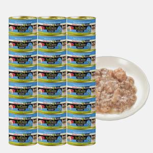 아보덤 캣 그레인프리 스킨앤코트 고양이 습식사료 주식캔 참치+게살 85g 24개
