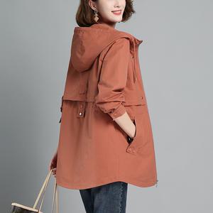 여성코트 봄가을 트렌치코트 스타일리시 패션 트렌디 루즈핏 캐주얼 코트 심쿵빛