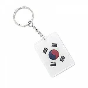 양면 DD 키링 태극기 미니 열쇠고리 12835 태극기팬-WFHAW46