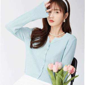 여성 데이트룩 학생 데일리룩 캐주얼 여름 가디건cde678
