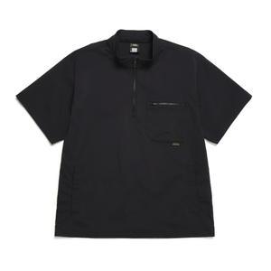 [공식] 내셔널지오그래픽 N242UFT310 피오토스 경량 반팔 아노락 풀집업 CARBON BLACK