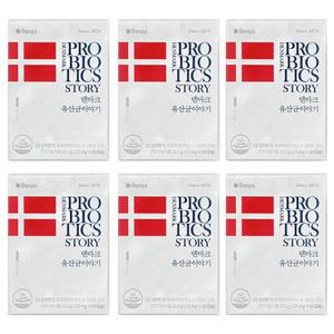 덴프스 덴마크 유산균 이야기 170mg x 60캡슐 x 6박스 프로바이오틱스 무지개