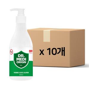 닥터메디 오리진 겔 손소독제 500ml×10개 25년뉴버전 에탄올70% 식약처인증 의약외품