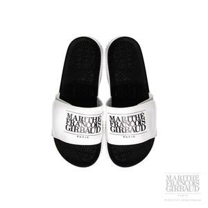 [마리떼 프랑소와 저버] CLASSIC LOGO VELCRO SLIPPER (Man) WHITE
