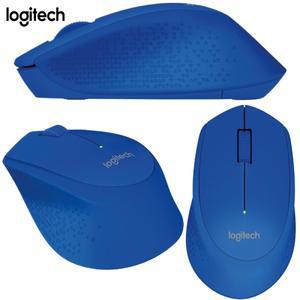 로지텍 M280 무선 마우스 - USB 수신기, 플러그 앤 플레이, PC/노트북/Mac, 18M 배터리, 저소음 인체공학적
