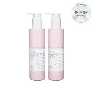 [내일도착]질경이 데일리 에코아 워시 퓨어젤 200ml 2개