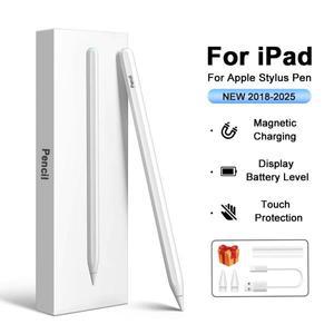 Apple Pencil 2025 iPad Air 13 11 M4 M3 Pro 12.9 스타일러스 펜 A16 10세대 10.9 4 5 Mini 6 7 10.2 터치