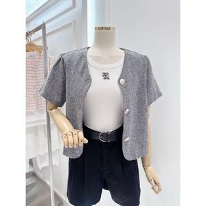 갤러리아 [ab.f.z] 브이넥 썸머 반팔 자켓(ATZ5QJ36G)