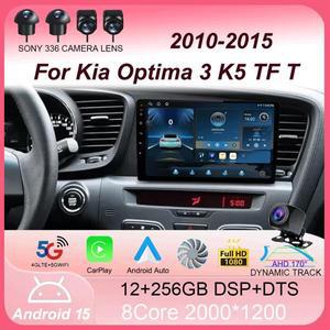 기아 옵티마 3 K5 TF T 2010 2011 2012 2013 2014 2015용 안드로이드 15 카 라디오 네비게이션 GPS 멀티미