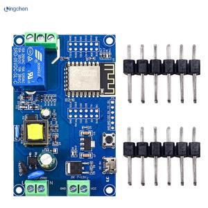 ESP8266 WIFI 무선 릴레이 모듈 AC 220V 5V 전원 공급 장치 개발 보드 제어 스마트 홈