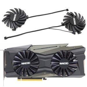 CF-12910S RTX 3060 TI Twin X2 GPU 팬 INNO3D OC LHR 비디오 카드 냉각 팬용