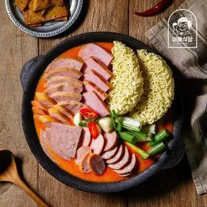 [아빠식당]국내산 햄소시지 가득 부대찌개600g 5팩