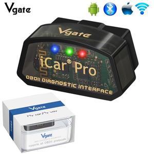 Vgate iCar Pro 자동차 진단 도구  안드로이드  IOS  BT3.0  BT4.0  ODB2  WIFI 스캐너 도구  elm327 V2.3