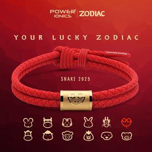 power ionics 2025 팔찌 조각 스포츠 음이온 방수 12 lu 패션 snake