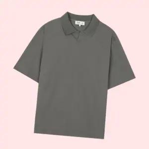 지이크 S 카키 와플 카라반팔티 반팔 티셔츠 상의 PEI8027