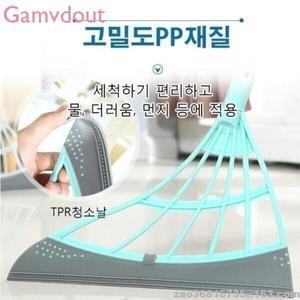 추천 신상품 1+1+1 만능 실리콘 빗자루 쓰리잘비 고무빗자루 실리콘빗자루