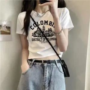 학생 청바지티셔츠 여행티셔츠 CROP 코디잘 좋은 커플티셔츠 품질 흰티