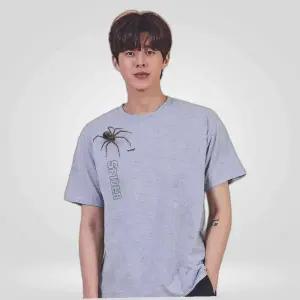 키밍 spider 거미 스파이더 오버핏 반팔티 여름면티 레이어드반팔 그래픽반팔티