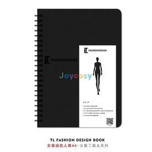 의상 디자이너의 스케치북 패션 핑 드레스 디자이너 자녀용 600PC 477512