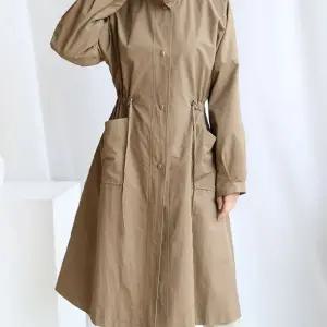 가을 스탠 차이나카라 야상 아우터 롱 자켓
