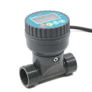 SEA Factory Multi-Function ZJLCD Ses Paddle Wheel Flow Meter with PULSE + RS485 Output Displays Rate