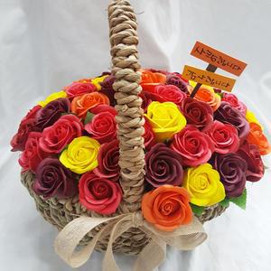 비누꽃바구니 장미50송이 생일 축하 결혼기념일 개업 환갑 출산 프로포즈 화이트데이 로즈데이 선물