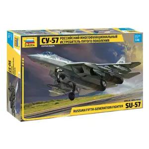 [즈베즈다]BZ4824 1대48 SU-57 러시아  5세대 전투기