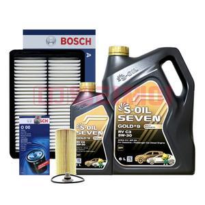 쏘렌토R 디젤 엔진오일 세트 (에스오일RV 5W30 7L + 보쉬 필터 세트)