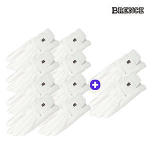 [브렌스] 로고B 반양피 골프장갑 10장세트
