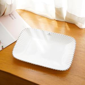코스타노바 화이트펄 직사각플래터 30cm (신제품)